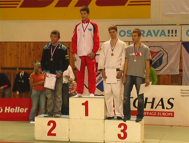 Jiří Petr na stupních vítězů